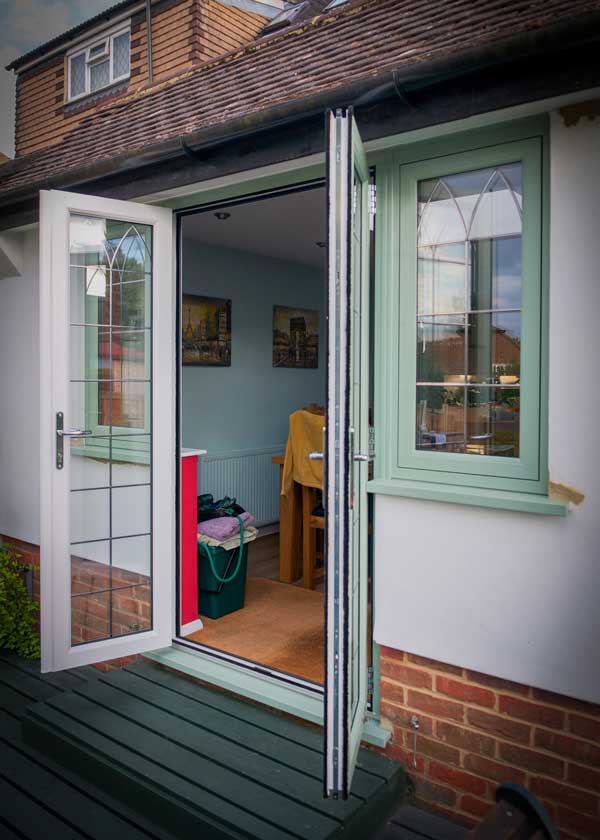 Flush French door